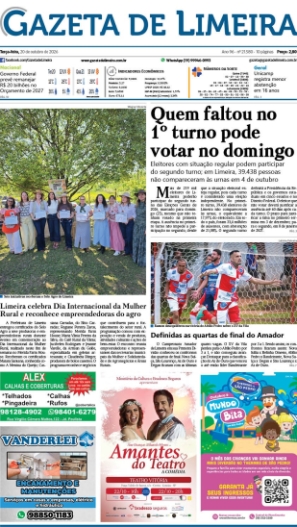 Capa do Dia