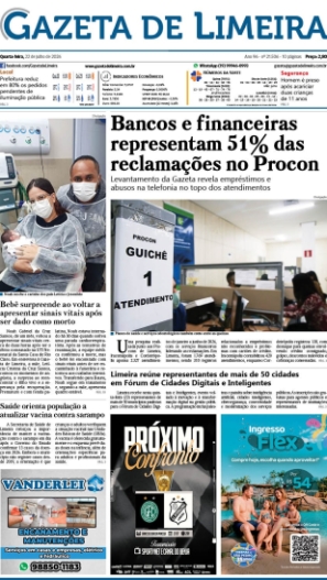 Capa do Dia